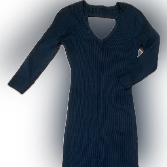 NWOT Ribbed Mini Dress - Picture 8 of 8